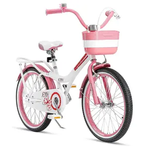 RoyalBaby Princess Girl Kid Outdoor Bicycle 20 Inch with Kickstand, Pink EL