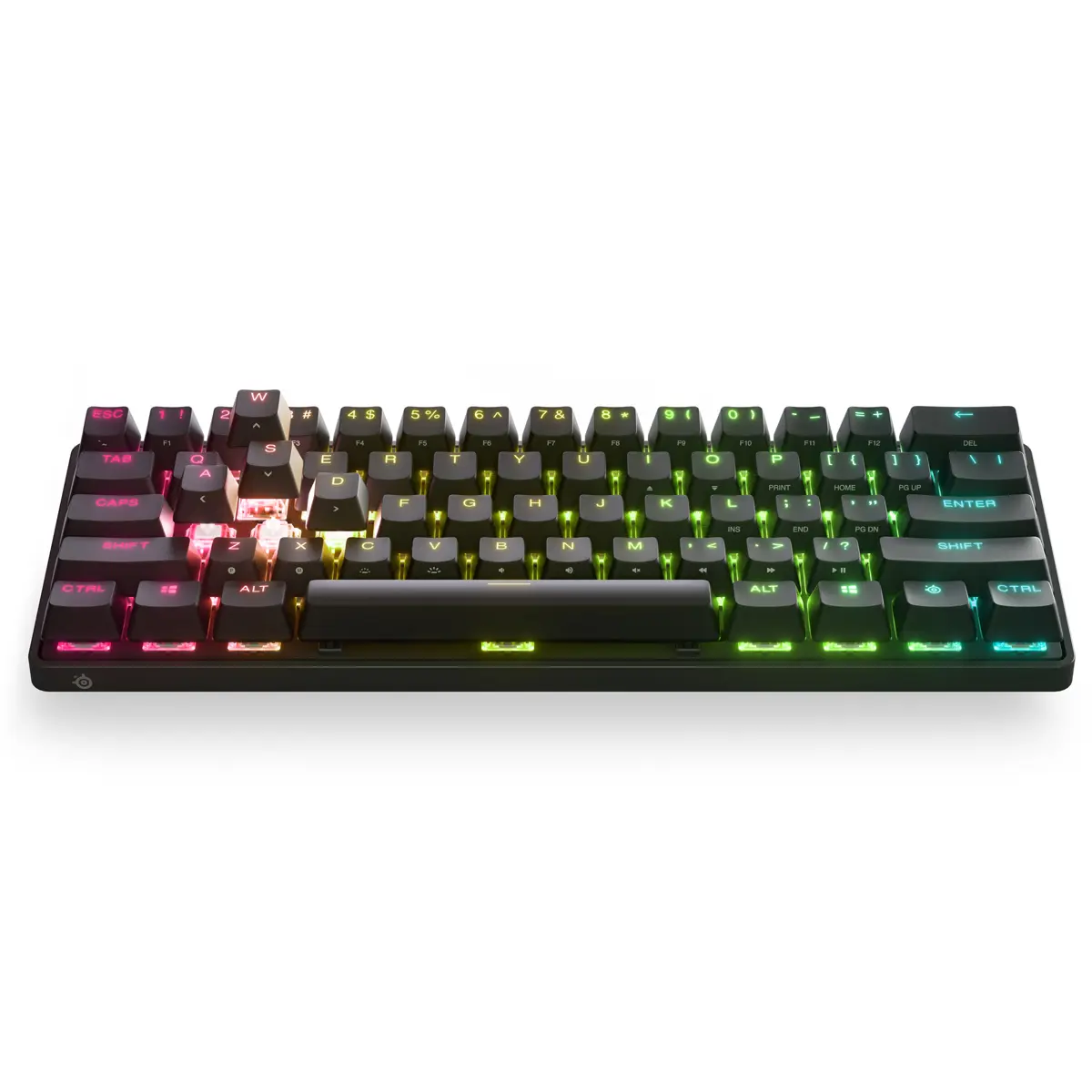 SteelSeries Apex Pro Mini Wireless Mechanical Gaming Keyboard with Adjustable Actuation Switches, RGB Back Lighting, Black
