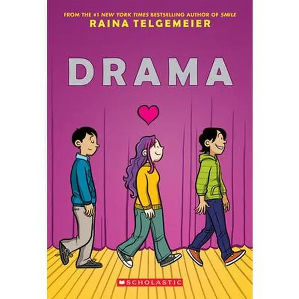 USED-Drama: A Graphic Novel by Telgemeier, Raina (Paperback)