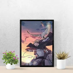 Erwin Smith Poster, Attack on Titan Anime Wall Art, Manga AOT Decor, Cool Anime Room Poster, Gift For Fans