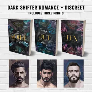 Spicy Dark Fantasy Omegaverse Complete Series Book Bundle - Discreet Covers with Spicy Art Prints - Temple Maze