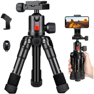 Mini Tripod for Camera, 21"  Desktop Tripod with 360? Ball , Portable Travel Tripods for DSLR Phone Projector, Load up to 15lb