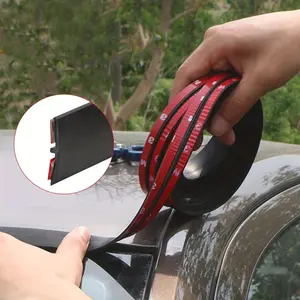 Car Windshield Rubber Seal, Car Windshield Seal Strip, Universal Car Window Seal, Car Exterior Accessories for Car Roof Windshield,Easy to Install,Water leakage prevention, Windshield Waterproof
