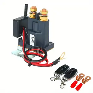 12V 500a Car Remote Control Power Cut Switch, Long-Distance Battery Isolator Relay, Suitable for Rvs Cars Motorcycles Boats Vehicle