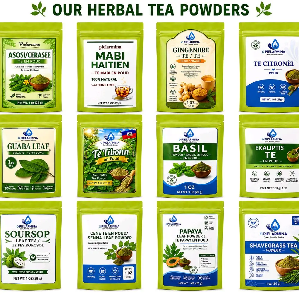 Pielarmina Dried Fruit & Herbal Tea Blends - 12-Variety Natural Herbal Tea Mix with Cerasee, Premium Beverage for US Market, 24-Month Shelf Life