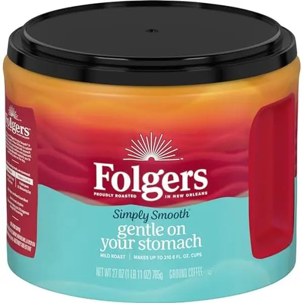 Folgers Simply Smooth Ground Coffee, Mild Roast, 27 Ounces Folgers Simply Smooth Ground Coffee, Mild Roast, 27 Ounces