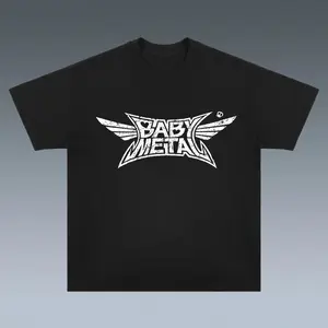 Babymetal Front Print T-shirt Hoodie Sweatshirt Clothing For Men And Women Love Japanese Rock Pop Music Band