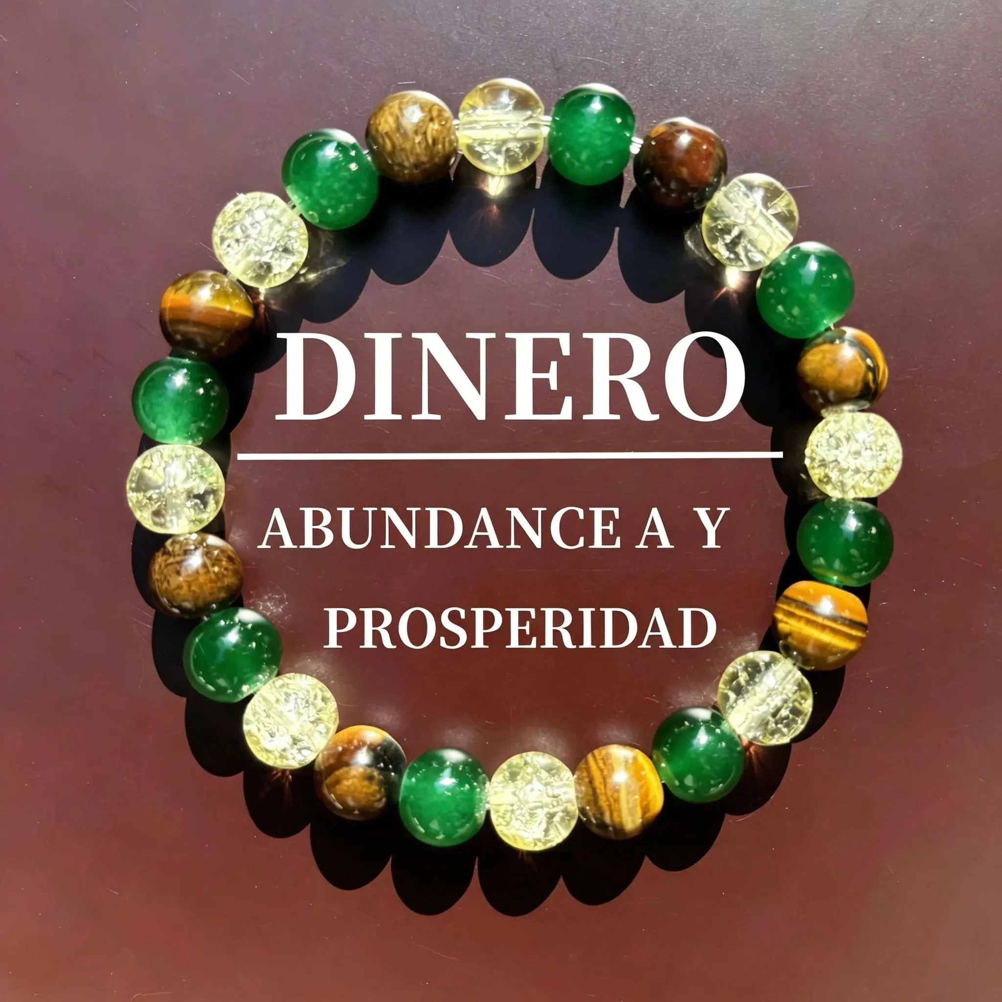Pulsera de atracción de riqueza de una pieza con ágata verde y ojo de tigre – Amuleto de suerte compacto sin fragancia, joya ornamental ideal para cumpleaños, aniversarios, vacaciones de verano y fiestas temáticas, accesorio de moda