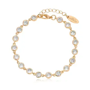 Ettika Everyday Cubic Zirconia Tennis Bracelet