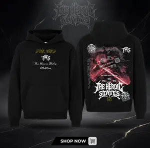 TheHeroic States-Space dark warrior aesthetic D.Vader The Final Duel Edition Double Printed Oversize Lightweight T shirt Hoodie Sweashirt Tee TV Series Graphic Design Top Cotton Streetwear Movies T-Shirt Clothes Menswear Womenswear vintage men's shirt