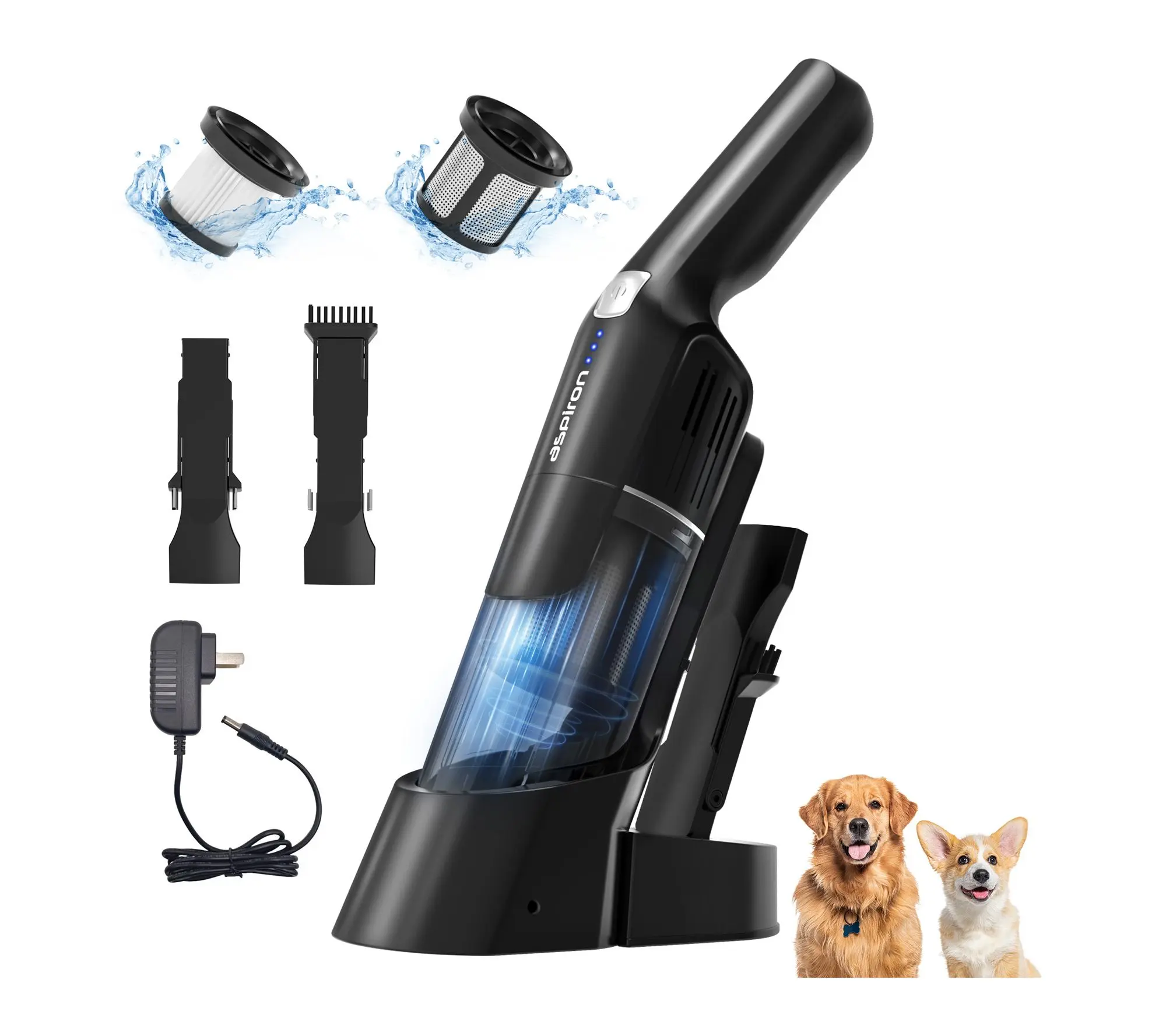Aspiron 24KPA Cordless Handheld Vacuum Aspiron 24KPA Cordless Handheld Vacuum