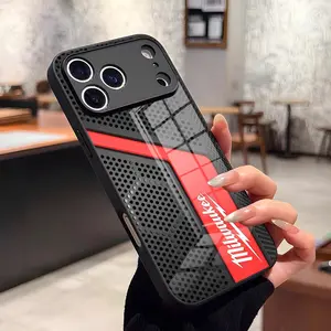 M-Milwaukees Phone Case for 17 Pro Max iPhone 16 Pro 15 12 11 13 Mini X XR XS 14 Plus SE Glass Cover