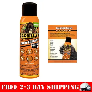 Gorilla 6301502 14 oz Spray Adhesive pack of 6