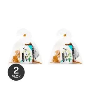 2 Pack SEIKI Soybean Flour Mochi 7.76oz Each - Japanese Rice Cake, Kinako Dusted, Chewy Sweet