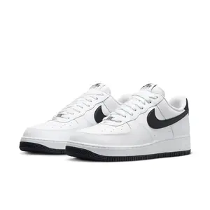 Nike Air Force 1 Low '07 White Black Men's FQ4296-101 New
