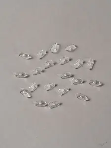 10pcs-20pcs Soft Silicone Eyeglass Nose Pads, Enhance Comfort, Durable & Flexible, Ideal for Glasses, Long-Lasting Use