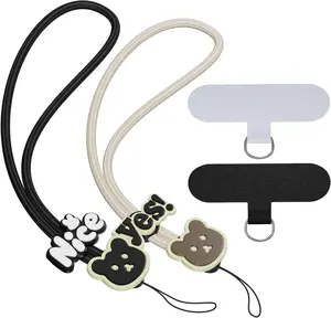 Adjustable Phone Lanyard Wrist Strap, Camera Wrist Strap, Nylon Wrist Lanyard, Anti Theft Strap, Lanyard for Earphone, USB Flash Drive, ID Name Tag Badge