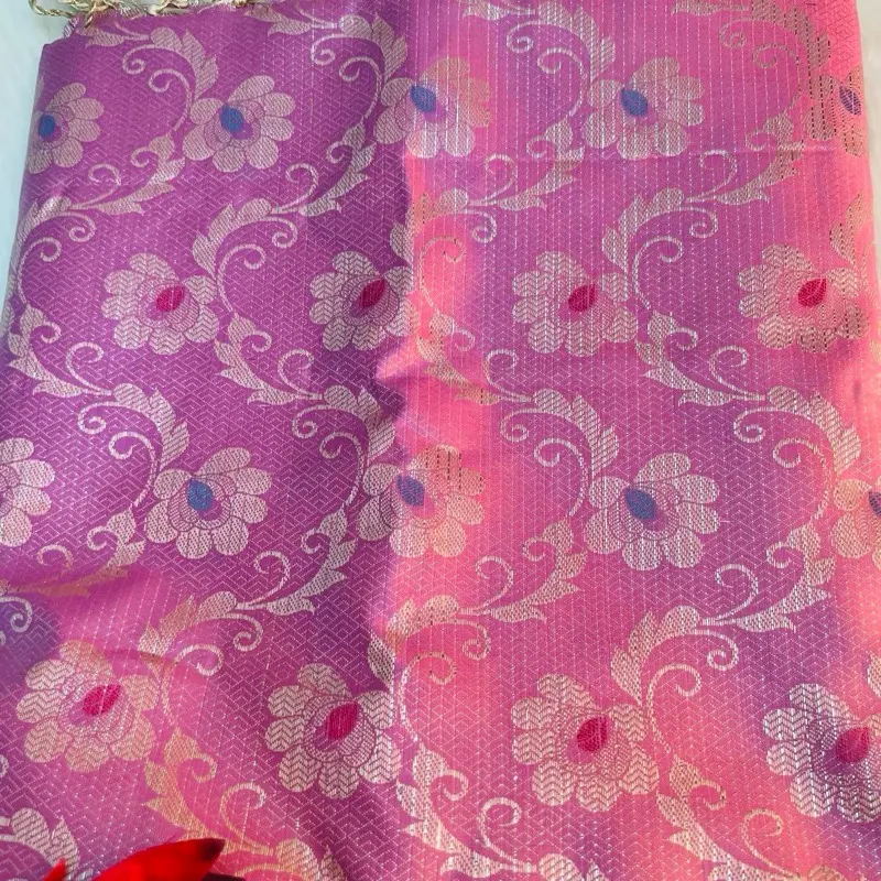 Pure silk katan saree