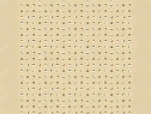 American Bold | Circular - Lemon White by Frank Lloyd Wright for Cloud9 | 228699 | 100% Organic Cotton