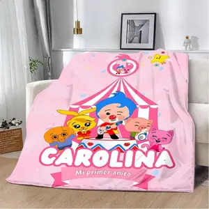 Plim Plim Blanket Cartoon Anime Printed Blanket Picnic Blankets Plims Plims Warm Blanket Soft And Comfortable Blanket Home Travel Birthday Gift