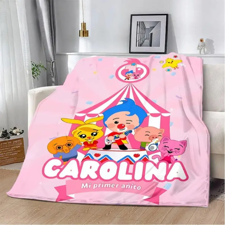 Plim Plim Blanket Cartoon Anime Printed Blanket Picnic Blankets Plims Plims Warm Blanket Soft And Comfortable Blanket Home Travel Birthday Gift