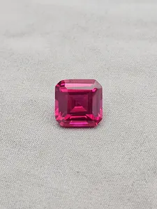 Lab Ruby (10mm Asscher Cut)