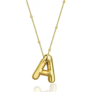 Bubble Letter Necklace