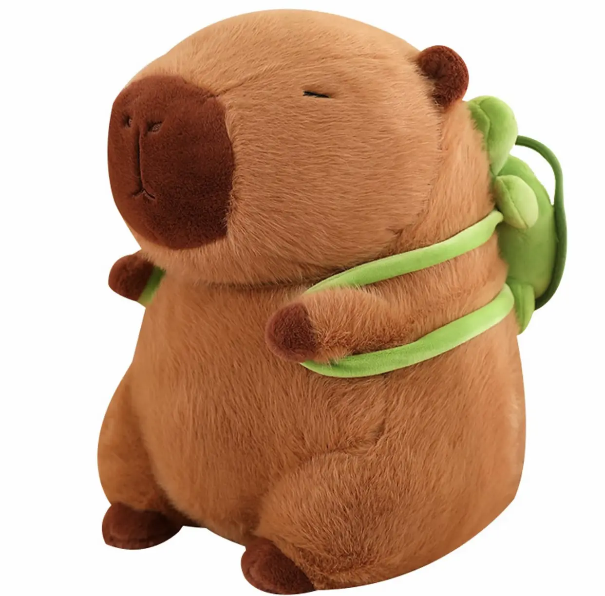 Summer Capybara Plush Toy - Cute Simulation Stuffed Animal for Home Sofa & Bed DecorationSummer Capybara Plush Toy, Cute Simulation Capybara Stuffed Toy, Soft Animals Decoration Toy for Home Sofa & Bed, Pets Plush Toys, Bedroom Decor tiktokshopspringglowu