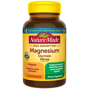 High Absorption Magnesium Glycinate Capsules 200 mg High Absorption Magnesium Glycinate Capsules 200 mg