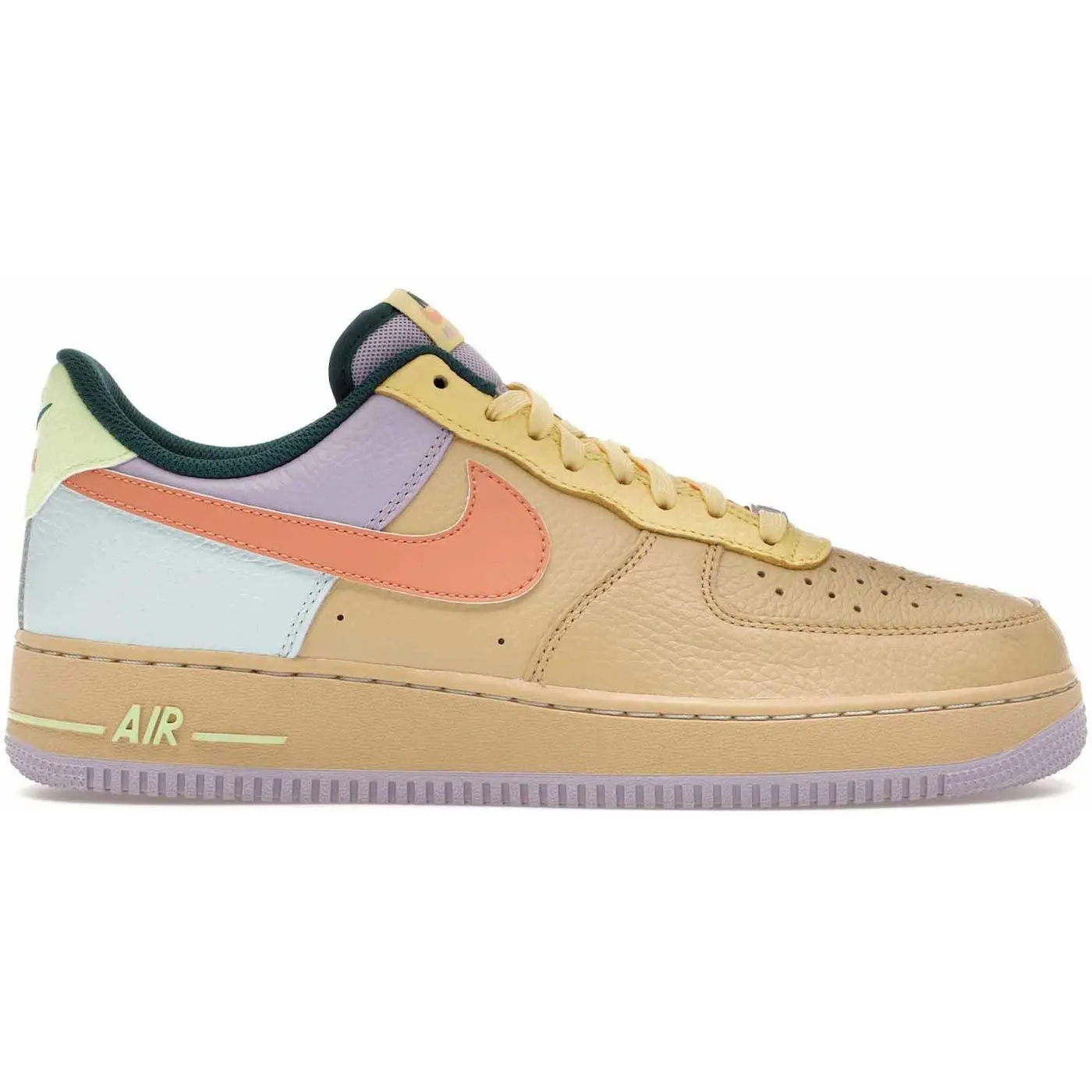 Nike Air Force 1 Low '07 Sesame Hydrangeas Soft Yellow Apricot Agate - IB4493-252