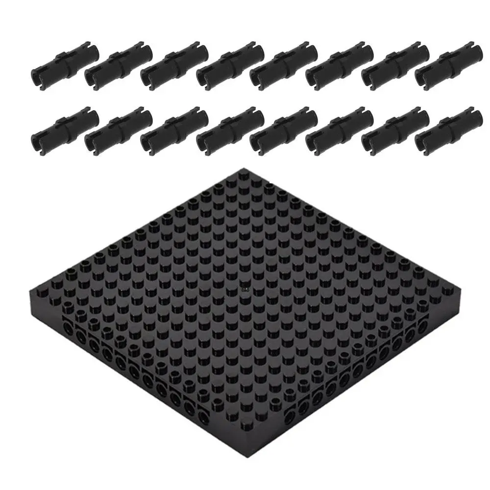 Pixel Art Building Block Bottom Plate 65803 Brick 16X16 Baseplate Part Assembled Compatible Pixel Small Particles Toy Gift