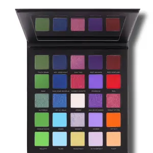 Little Miss "She Never Misses" - 25 Shade Eye And Face Palette + Vibrant Eyeshadow Shades