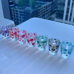 Flower Shot Glass