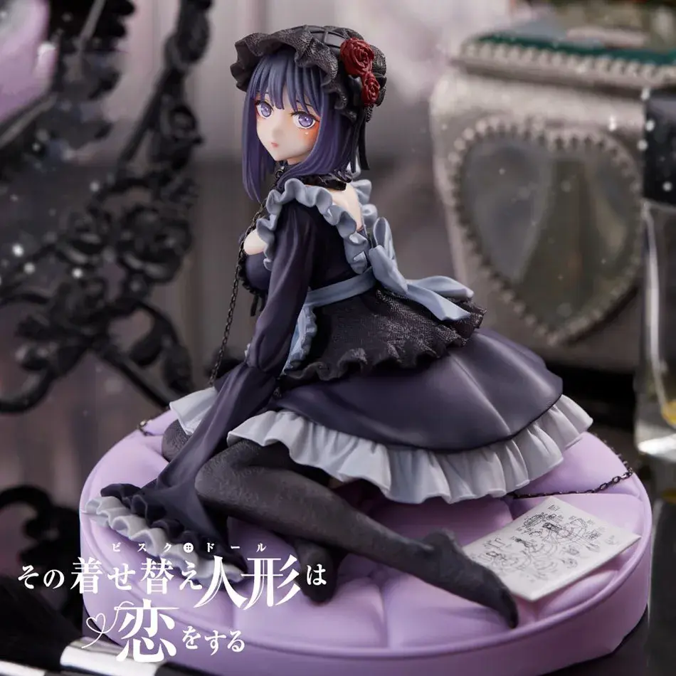 Hot My Dress-Up Darling Anime Figure Black Maid Outfit Kitagawa Marin Action Figure Desk Figurine Collection Model Toy Gift
