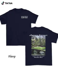 Augusta National Golf Club Shirt For Men - For Women, Golden Bell Golf Sweatshirt, Golf Lover Gift Hoodie, Casual Cotton Top