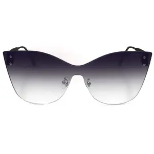 Sustainable Venice 2 - Faded Black Polarized Sunglasses with Aviator Frames Lightweight Durable Windproof Design One Size Fits All Includes Free Case & Cleaning Cloth