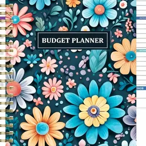 Budget Planner Notebook, Financial Management Tool, Organize Expenses & Savings, Essential for Personal Finance Tracking, Budgeting Journal