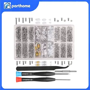 Eyeglass Nut Screws Nose Pads Screwdriver Watch Glasses Optical Repair Tool Set