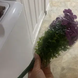 SHareconn 12/24 Bundles Artificial Flowers, UV Resistant Daisy & Eucalyptus, Outdoor Faux Plants, Long-Lasting Porch & Garden Decor