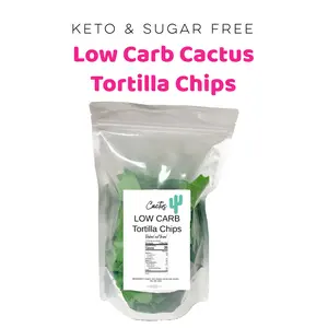 Low Carb Cactus Tortilla Chips