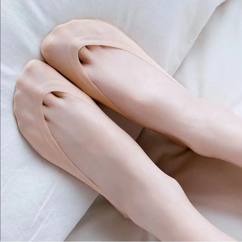 Invisible socks with non-marking ice silk Invisible socks with non-marking ice silk