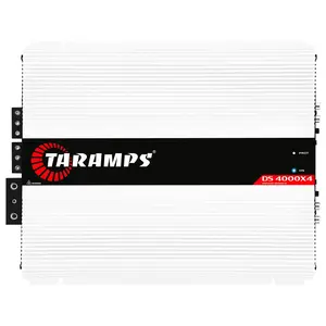 Taramp's DS 4000x4 2 Ohm 4000 Watts Rms 4 Channels of 1000x4 Watts Car Audio Amplifier Class D Full Range Crossover Fixed RCA High Level Input System