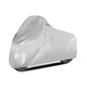 DaShield Lightweight Motorcycle Cover All Season Water Resistant, Dust, UV Protection, Universal Indoor/Outdoor Scooter Cover