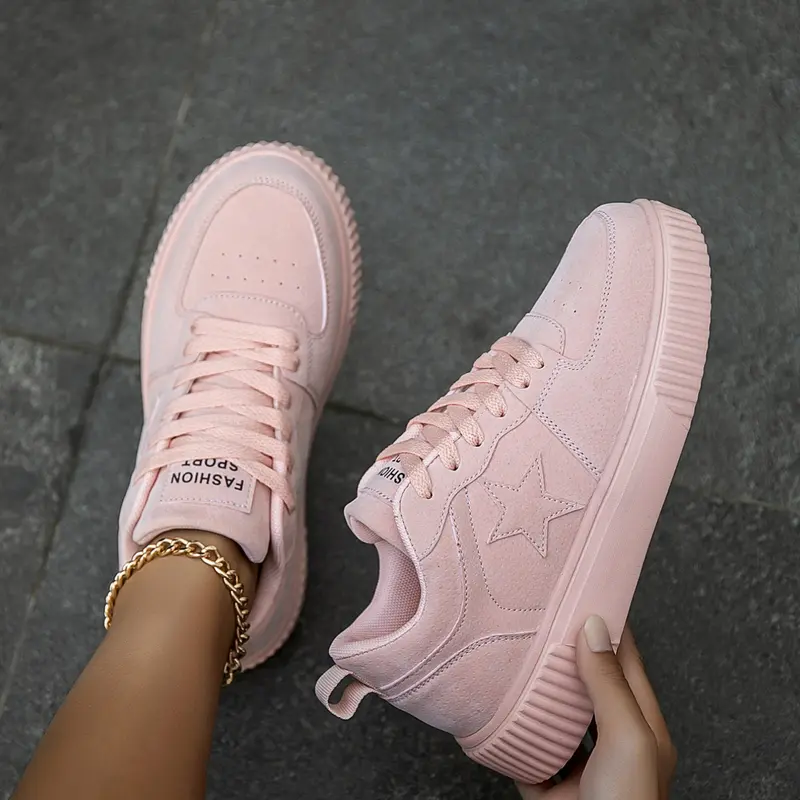 Women's Casual Sporty Board Shoes, Comfortable Ankle-Low PU Eva Low Top Sneakers, All-Season Outdoor Daily Wear, Couple Campus Style