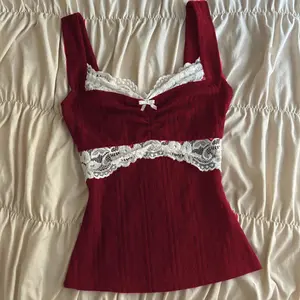 New color90s vintage cutest lace trim camis aestic grunge slim fit milkmaid vest 00s retro Y2K cosage clothes