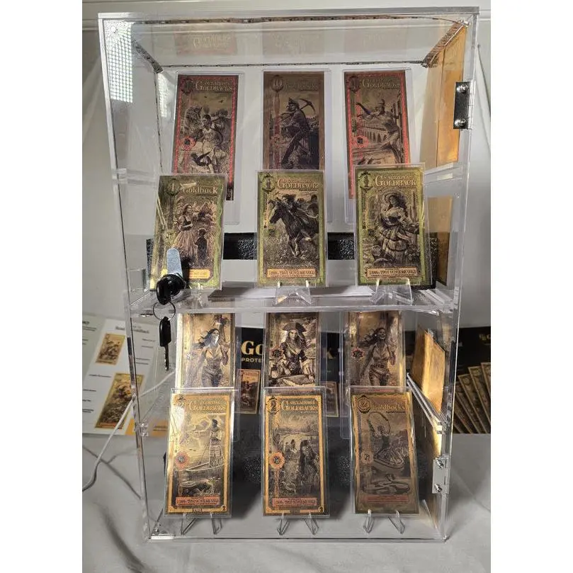 Goldback Gurus Merchant & Collector Display Case