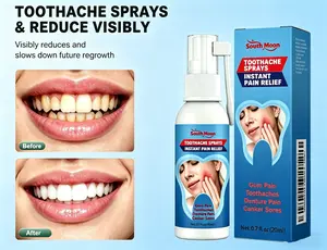 South Moon Oral Care Spray with Peppermint Extracts for Teeth Whitening & Gums Repair Gentle Pain Relief Oral Spray