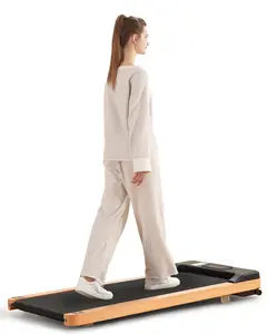 Maksone Under Desk Treadmill, Expert of Wooden Walking Pad, Walking Jogging Machine with Remote Control, Installation-Free walkingpad mileage