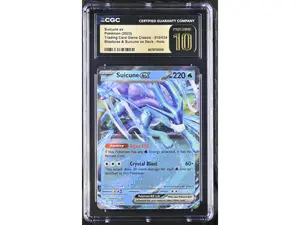 2023 Trading Card Game # Suicune ex Blastoise & Suicune ex Deck - Holo CGC 10