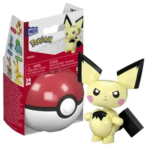 MEGA Construx Pokémon Evergreen Poké Ball Buildable Figures – Random Character Edition
